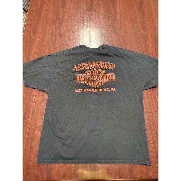 APPALACHIAN HARLEY DAVIDSON 2XL LIFE'S PRIORITIES TSHIRT - Picture 5 of 11